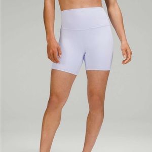 Lululemon Align Shorts 6” like new Pastel Blue color size 8